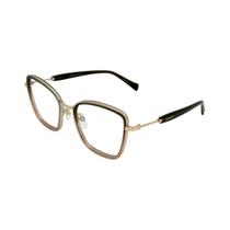 Armação De Óculos Hickmann Camelia 3 G03 Rosé Brilho Armação De Óculos Hickmann Camelia 3 G03 Rosé Brilho