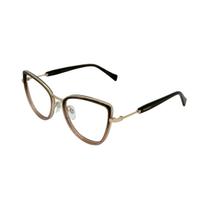 Armação De Óculos Hickmann Camelia 4 G03 Rosé Brilho Armação De Óculos Hickmann Camelia 4 G03 Rosé Brilho