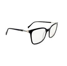 Armação De Óculos Hickmann Hi60033 A01 Preto Brilho Armação De Óculos Hickmann Hi60033 A01 Preto Brilho