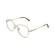 Armação De Óculos Hickmann Lavanda 3 04a Dourado Brilho