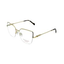 Armação De Óculos Hickmann Peonia Hi10058 09c Dourado Brilho