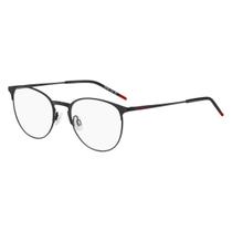 Armação De Óculos Hugo Hg1290 Oit 52 Preto Fosco Armação De Óculos Hugo Hg1290 Oit 52 Preto Fosco