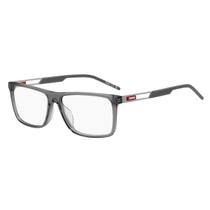 Armação De Óculos Hugo Hg1387/g Kb7 57 Fumê Brilho Armação De Óculos Hugo Hg1387/g Kb7 57 Fumê Brilho