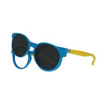 Armação De Óculos Infantil Hb Clip On Switch 0456 10104560734032 Azul Brilho