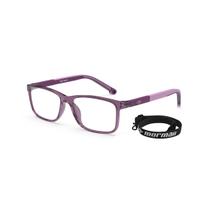 Armação De Óculos Infantil Mormaii Dunk M6092c8147 Violeta Translúcido