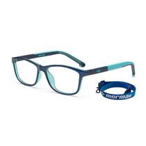 Armação De Óculos Infantil Mormaii Spine M6091kc548 Azul Translúcido