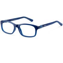 Armação De Óculos Infantil Nano Vista Arcade 3.0 Nao3010250 Azul Brilho
