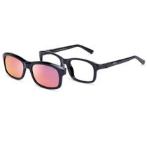 Armação de Óculos Infantil Nano Vista Arcade Nao3011148sc Preto Brilho -