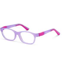 Armação De Óculos Infantil Nano Vista Camper 3.0 Nao3042142 Lilás Translúcido