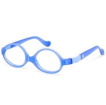 Armação De Óculos Infantil Nano Vista Chick Nao4060140 Azul Brilho