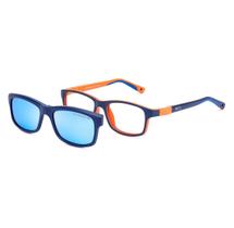 Armação De Óculos Infantil Nano Vista Crew 3.0 Nao3020646sc Azul Fosco