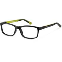 Armação De Óculos Infantil Nano Vista Fangame 3.0 Nao3030852 Preto Fosco