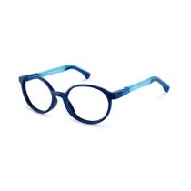Armação De Óculos Infantil Nano Vista Flicker 3.0 Nao3180146 Azul Fosco