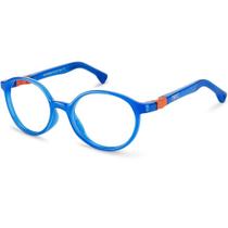 Armação De Óculos Infantil Nano Vista Flicker 3.0 Nao3180548 Azul Translúcido