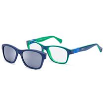 Armação De Óculos Infantil Nano Vista Gaikai Sc 3.0 Nao3050549sc Azul Fosco