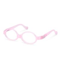 Armação De Óculos Infantil Nano Vista Little Chick Nao4050134 Rosa Brilho