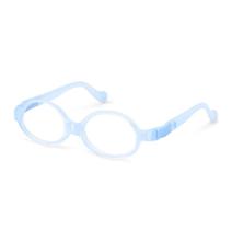 Armação De Óculos Infantil Nano Vista Little Chick Nao4050234 Azul Brilho