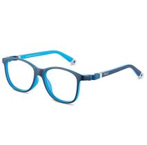 Armação De Óculos Infantil Nano Vista Quest 3.0 Nao3160552 Azul Fosco Armação De Óculos Infantil Nano Vista Quest 3.0 Nao3160552 Azul Fosco