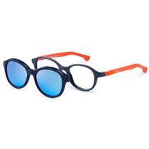 Armação De Óculos Infantil Nano Vista Sprite 3.0 Nao3060146sc Azul Brilho