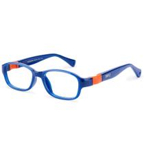 Armação De Óculos Infantil Nano Vista Twitch Nao3230244 Azul Brilho