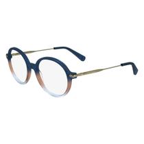 Armação de Óculos Longchamp LO2736 436 - Azul Degradê 50