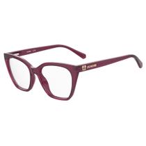 Armação de Óculos Love Moschino Mol627 MU1 - Violeta Cristal 52
