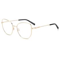 Armação de Óculos M Missoni Mmi 0084 J5G - Dourado 53