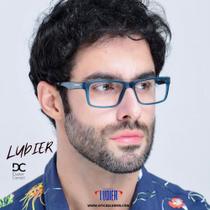 Armação de óculos masculino azul