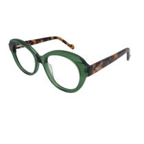 Armação De Óculos Mey Eyewear Br6678 C4 49 Verde Translúcido