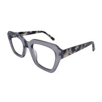 Armação De Óculos Mey Eyewear Br6684 C4 51 Fumê Translúcido