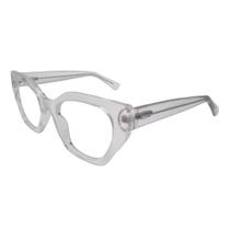 Armação De Óculos Mey Eyewear Isa5002 C1 51 Transparente Translúcido