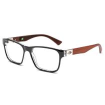 Armação de Oculos Mormaii Seul M6074ahs54 Preto Madeira