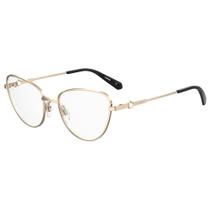 Armação de Óculos Moschino Love Mol608 /Tn 000 - Dourado 52