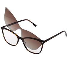 Armação De Óculos Para Grau Feminina Clipon 2 em 1 Tartaruga - Palas Eyewear