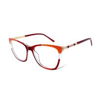 Armação De Óculos Para Grau Feminina Gatinha BL7658 - BLUMMAR OCULOS