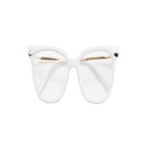 Armação De Óculos Para Grau Feminina Gatinho Branco Lisboa