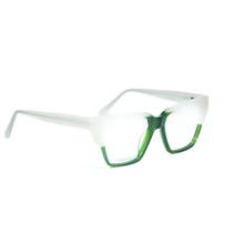 Armação De Óculos Para Grau Feminina Quadrado Cat-Eye Acetato rhar-f2400B