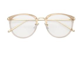Armação De Óculos Para Grau Feminina Redonda Day Dourada - Palas Eyewear