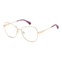 Armação de Óculos Polaroid Pld D539 Ddb - Dourado Copper 56