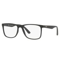 Armação de Óculos Ray Ban 0Rx7203L 8164 - Preto 56