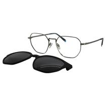 Armação de Óculos Speedo Attach Sirius 02c Grafite Cetim -