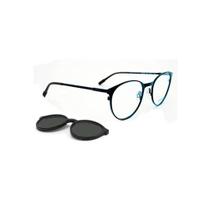 Armação De Óculos Speedo Clip On Sp1386 06a Azul Fosco