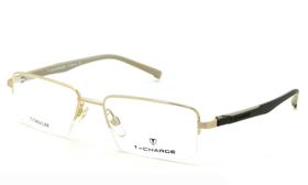 Armação de óculos t-charge t1124 04c - lente 53mm