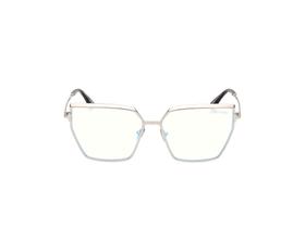 Armação de òculos Tom Ford TF5946 016 em metal Prata