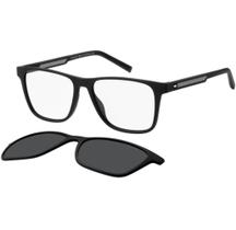 Armação De Óculos Tommy Hilfiger Th2203/c 08a 55 Preto Fosco