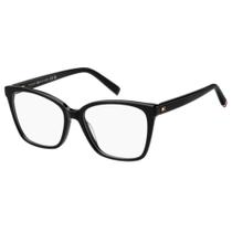 Armação De Óculos Tommy Hilfiger Th2227 807 54 Preto Brilho