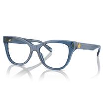 Armação de Óculos Tory Burch 0Ty2147U 2003 - Azul Transparente 54