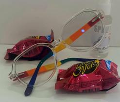 Armação de óculos transparente