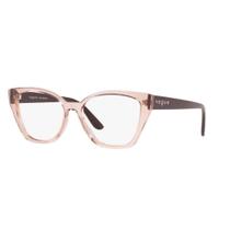 Armação De Óculos Vogue Vo5416l 2939 55 Rosa Translúcido Armação De Óculos Vogue Vo5416l 2939 55 Rosa Translúcido