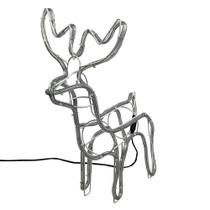 Armação de Rena Macho com Luzes de LED - Decoração Natal 220v